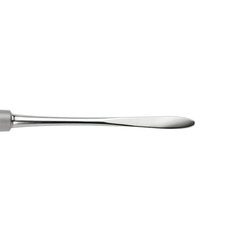 Double rounded/truncated curette - 18.5 cm - Ruck Ruck Instrumente