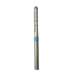 Bur E0210 Tungsten carbide - Nail treatment and finishing - Medium cross teeth - 2.3 mm - My Podologie