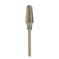 Bur E5275 Conical tungsten carbide with round tip - Abrasion of thick nails and onychogryphosis - Super helical toothing - My Podologie