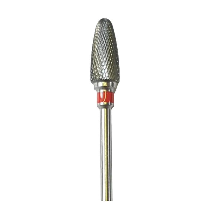 Bur E5420 Tungsten carbide - Abrasion and finishing of fine nails - Fine cross teeth - 6 mm - My Podologie