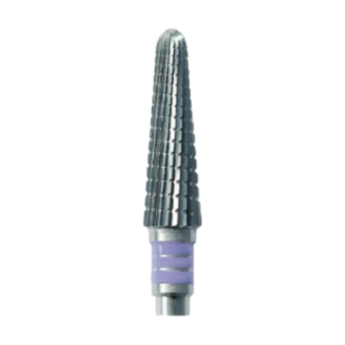 Bur E6925 Tungsten carbide - Abrasion of normal nails - Super fine helical teeth - 4 mm - My Podologie
