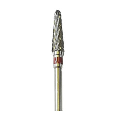 Bur E6953 Tungsten carbide - Abrasion of normal to thick nails - Intermediate cross teeth - 4.0 mm - My Podiatry