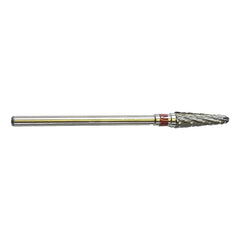 Bur E6953 Tungsten carbide - Abrasion of normal to thick nails - Intermediate cross teeth - 4.0 mm - My Podiatry