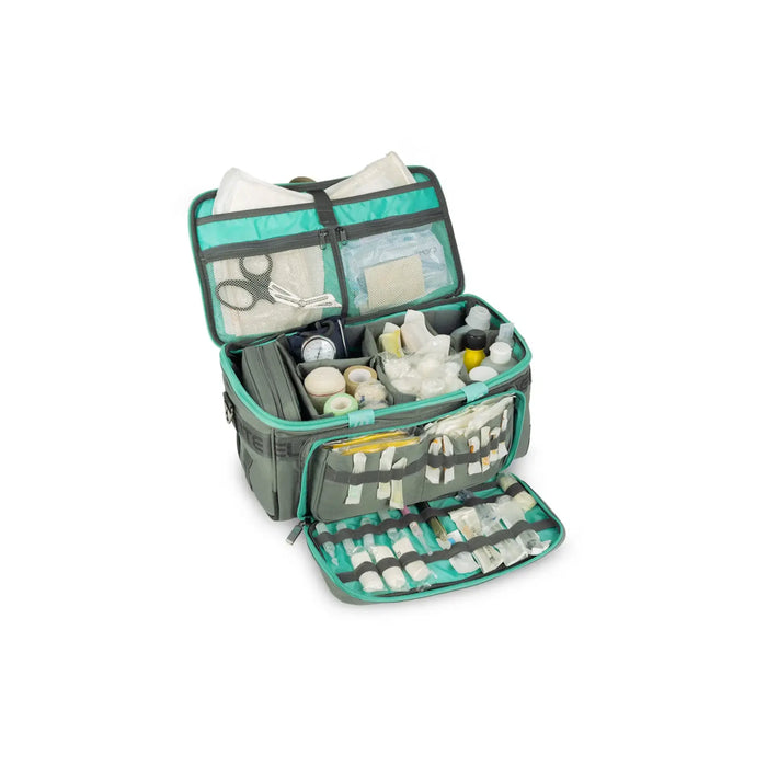 Elite GP podiatry case - Gray / Turquoise - Elite bags - My Podologie