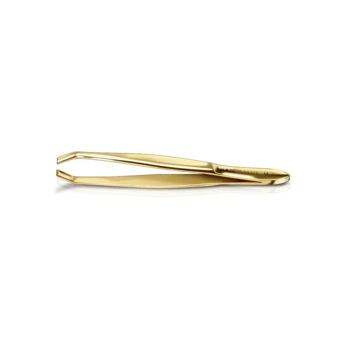 Gold tweezers - Length: 9.5 cm - Cutting edge: 3 mm - Ruck Ruck