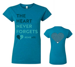 Heart Never Forgets Women's Tee