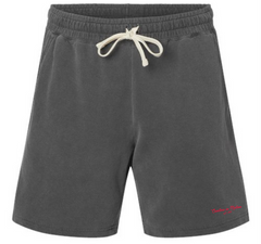 Illustrated Fleece Shorts