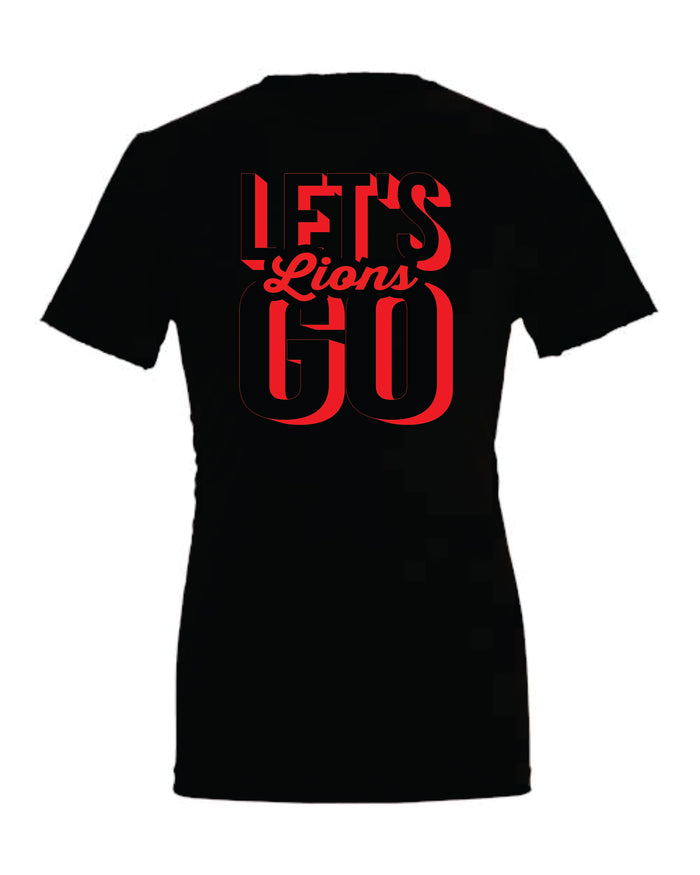 Let's Go Lions Tee Adult