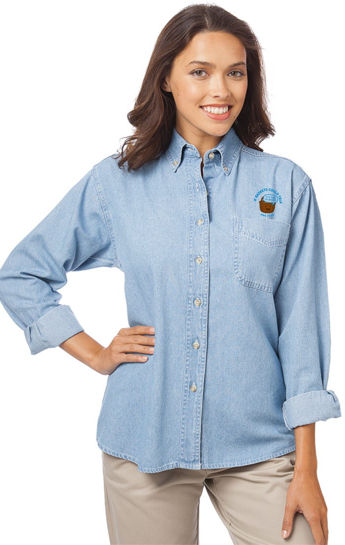 Long Sleeve Denim Shirt