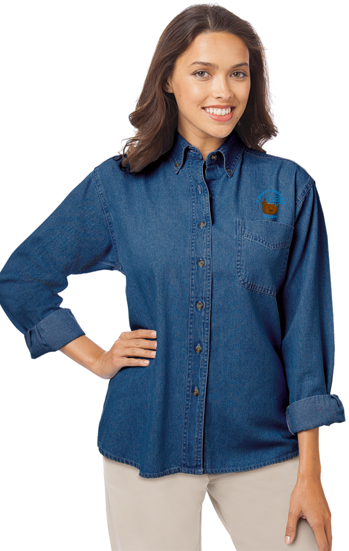 Long Sleeve Denim Shirt