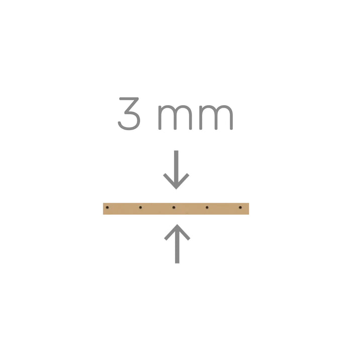 Lunalastik perforated - EVA - Shore 25 - 3 mm / 6 mm - Nora - My Podologie