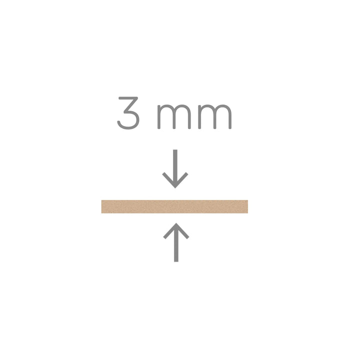 3mm / Flesh / 1150 x 750mm