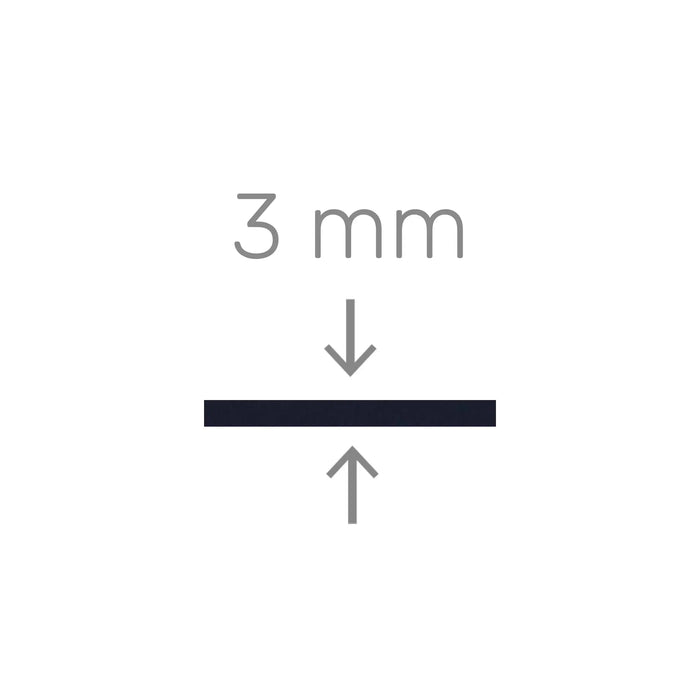 3mm / Black / 1150 x 750mm