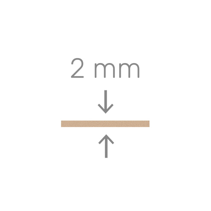 2mm / Flesh / 1150 x 750mm