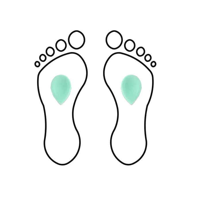 Metatarsal Pad - Drop Shape - ARC - Shore 25-35 - Green - My Podologie