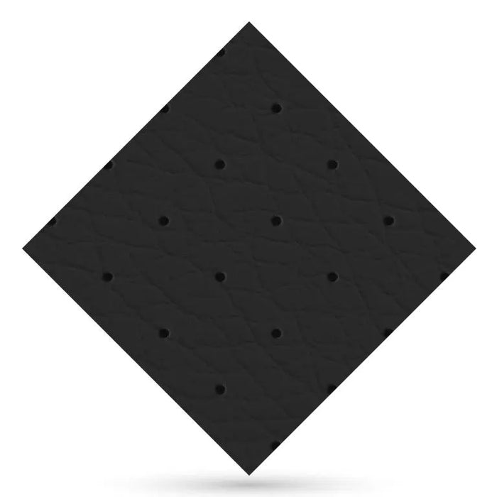 Black perforated / 1400 x 500mm