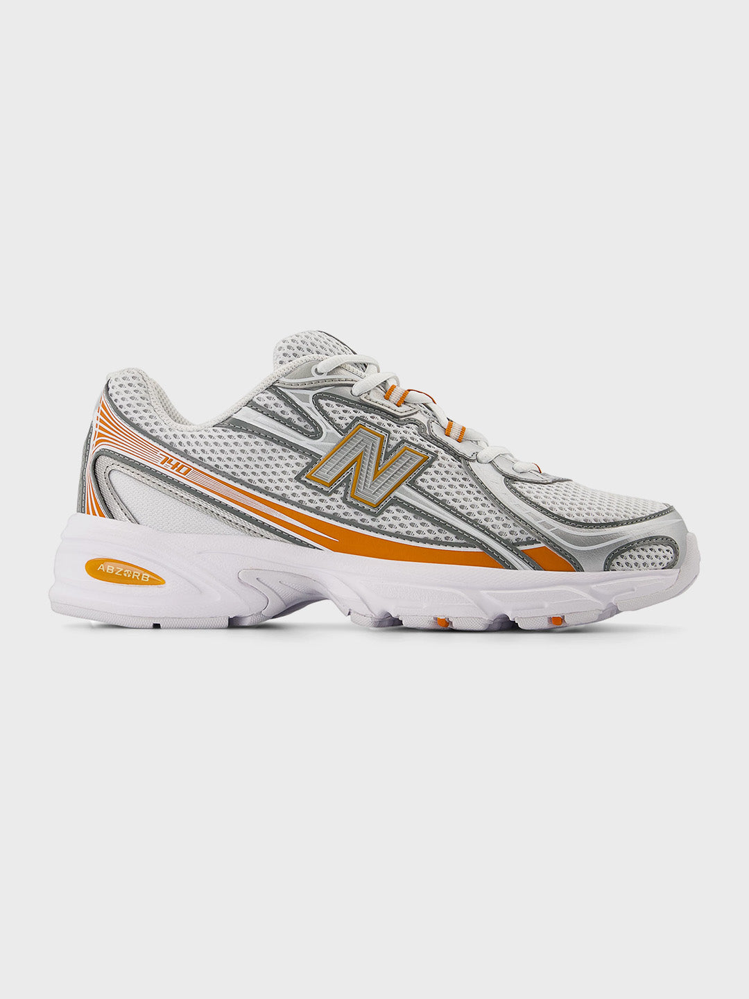 New Balance 740 Sneakers | White/Classic Orange