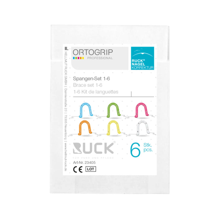 Pack - Ortogrip orthonyxia threads - 6 sizes - Ruck - My Podologie