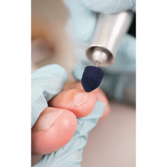 Pointed abrasive caps x10 1002 - Diamond - Medium grit - Abrasion of corns, calluses and hyperkeratoses - 10 mm Ruck