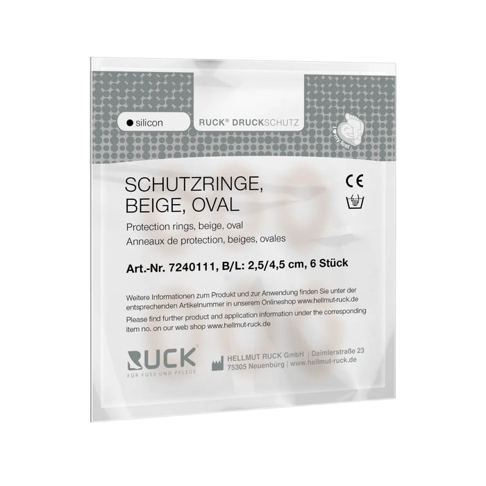 Anneaux de protection en silicone beige - Lot de 6 - Ruck Ruck