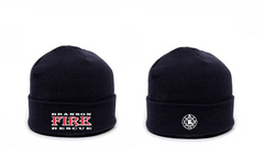 Rolled Knit Beanie with IAFF