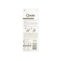 Set of 2 heads for very practical callus planes - Easy to clean - Credo Credo