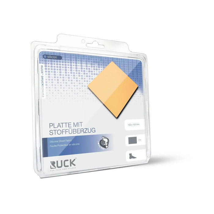 Silicone protection - Plate with fabric covering - 2 pieces - Ruck Ruck