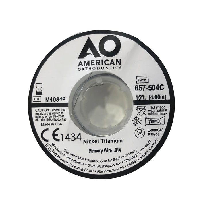 Spool of AO titanium wire for orthonyxia - 4.60 meters - My Podologie