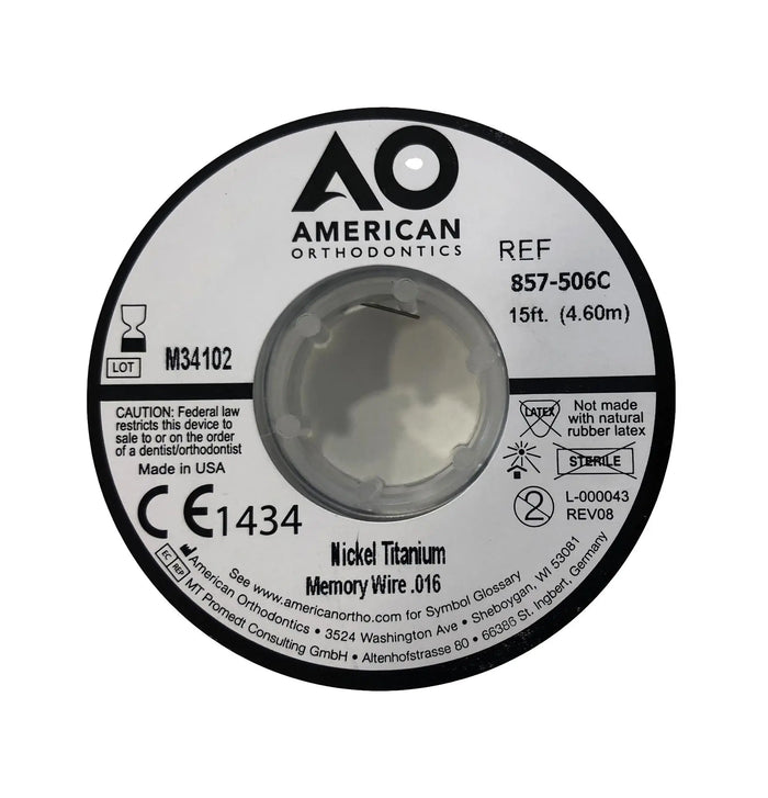 Spool of AO titanium wire for orthonyxia - 4.60 meters - My Podologie