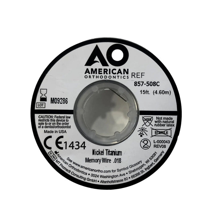 Spool of AO titanium wire for orthonyxia - 4.60 meters - My Podologie