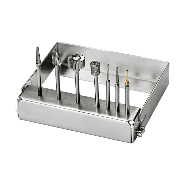 Stainless steel bur support - Ruck - My Podologie