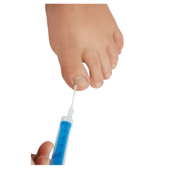 Sterile disposable button cannula - Ruck Ruck