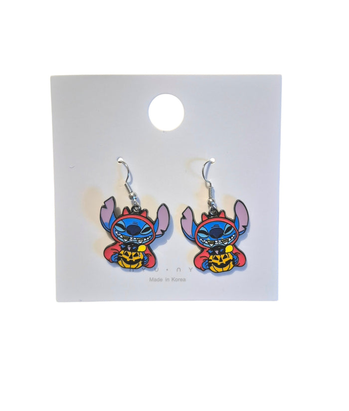 Stitch Halloween earrings