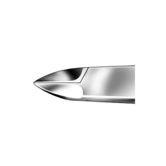 Straight cut scissors - Length: 10 cm - Cutting edge: 8 mm - Ruck - My Podologie
