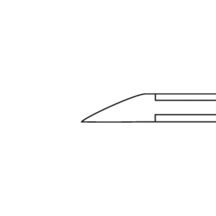 Straight cut scissors - Length: 8.5 cm - Cutting edge: 8 mm - Ruck Ruck