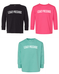 Toddler Long Sleeve Preschool Tee