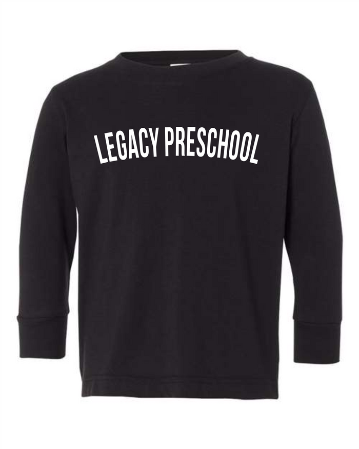 Toddler Long Sleeve Preschool Tee