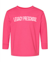 Toddler Long Sleeve Preschool Tee