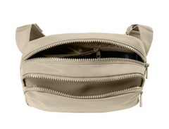 Varsity Letter Dual Compartment Belt Bag