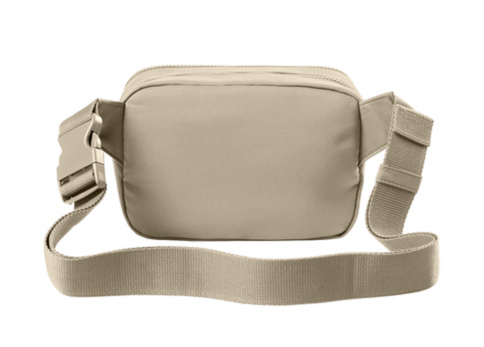Varsity Letter Dual Compartment Belt Bag