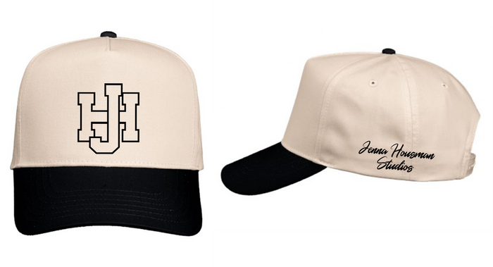 Varsity Letter Structured Two Tone Cap