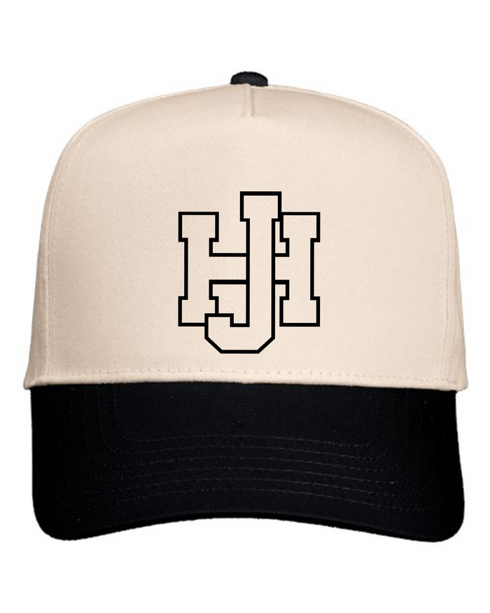 Varsity Letter Structured Two Tone Cap