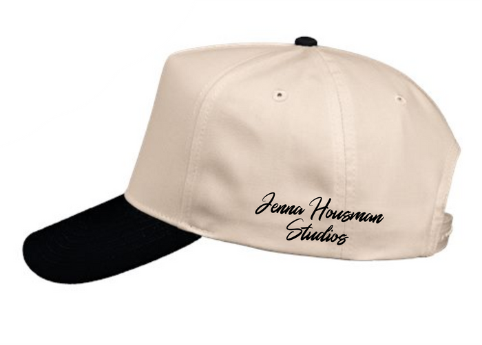 Varsity Letter Structured Two Tone Cap