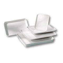 White melamine instrument tray - Several sizes - Ruck Ruck