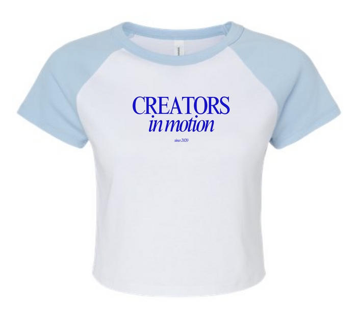 Women's Stylized Raglan Baby Tee