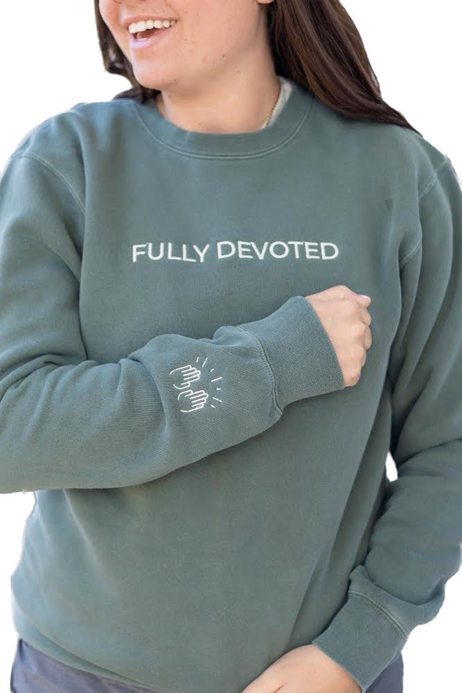YA Embroidered Sweatshirt
