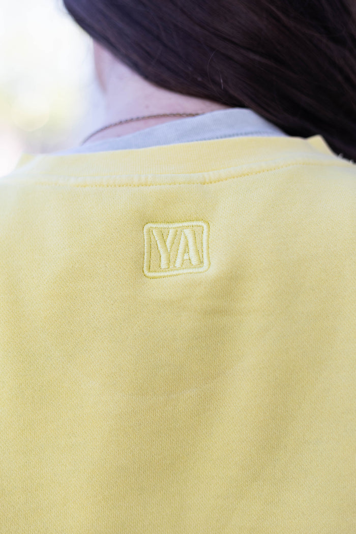 YA Embroidered Sweatshirt