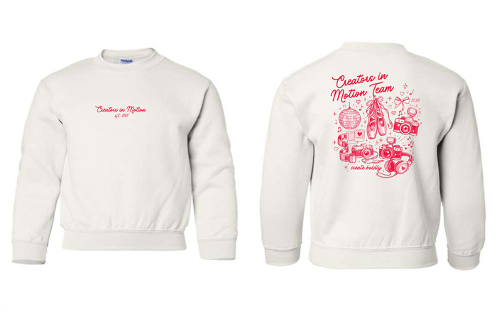 Youth Illustrated Crewneck Sweatshirt