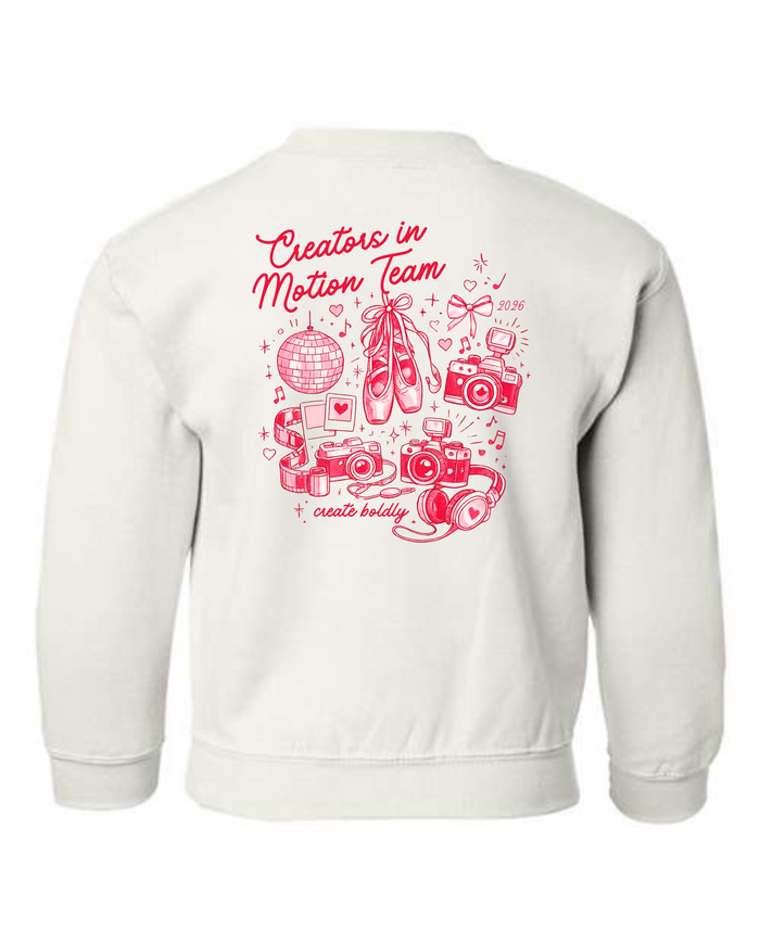 Youth Illustrated Crewneck Sweatshirt